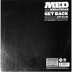 M.E.D. (2) / Medaphoar Get Back VINYL 12" USED