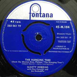Marty Robbins The Hanging Tree USED VINYL 7INCH SINGLE 45 RPM