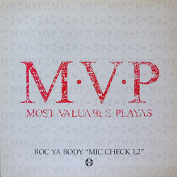 M.V.P. Roc Ya Body "Mic Check 1, 2" USED VINYL 12INCH 45 RPM SINGLE PROMO