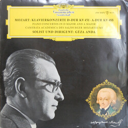 Wolfgang Amadeus Mozart / Camerata Academica Salzburg / Géza Anda Klavierkonzerte D-Dur KV 451 • A-Dur KV 488 Vinyl LP USED