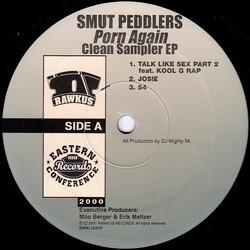 Smut Peddlers Porn Again (Clean Sampler EP) USED VINYL 12INCH 33 S RPM EP SAMPLER