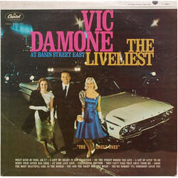 Vic Damone The Liveliest At Basin Street East Vinyl LP USED