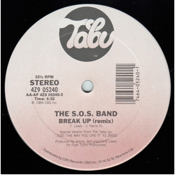 The S.O.S. Band Break Up (Remix) Vinyl 12" USED