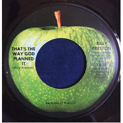 Billy Preston That's The Way God Planned It USED VINYL 7INCH 45 RPM SINGLE