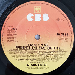 Stars On 45 Stars On 45 Presents The Star Sisters USED VINYL 12INCH 45 RPM STEREO