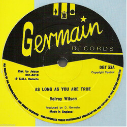 Delroy Wilson As Long As You Are True USED VINYL 12INCH 45 RPM