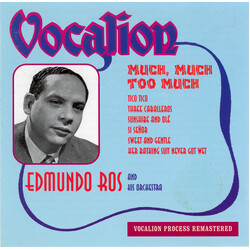 Edmundo Ros & His Orchestra Much, Much Too Much CD USED