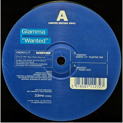Glamma Wanted / Who Do You Think You Are? USED VINYL 12INCH 33 S RPM LIMITED EDITION STEREO