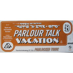Parlour Talk Vacation USED VINYL 12INCH SINGLE 33 S RPM