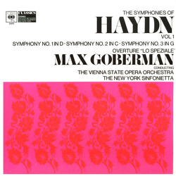 Joseph Haydn / Max Goberman / Orchester Der Wiener Staatsoper The Symphonies Of Haydn Vol. 1 / Symphony No. 1 In D / Symphony No. 2 In C / Symphony No
