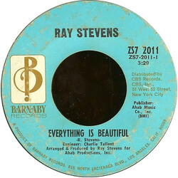 Ray Stevens Everything Is Beautiful VINYL 7" USED