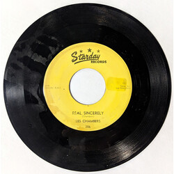 Les Chambers / Country Johnny Mathis Real Sincerely USED VINYL 7INCH 45 RPM SINGLE