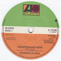 Roberta Flack Independant Man USED VINYL 7INCH 45 RPM STEREO