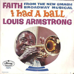 Louis Armstrong Faith USED VINYL 7INCH 45 RPM SINGLE