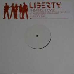 Liberty X Thinking It Over USED VINYL PROMO 12INCH WHITE LABEL 33 S RPM