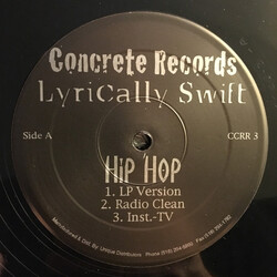 Lyrically Swift Hip Hop / Watch Out USED VINYL 12INCH 33 S RPM