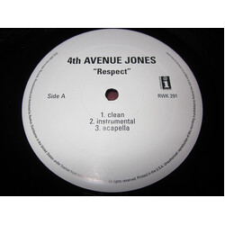 4th Avenue Jones Respect USED VINYL 12INCH