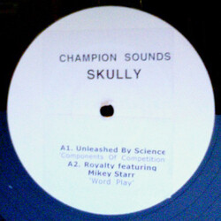 DJ Skully Champion Sounds USED VINYL 12INCH WHITE LABEL