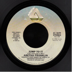 Aretha Franklin Jump To It USED VINYL 7INCH 45 RPM STEREO