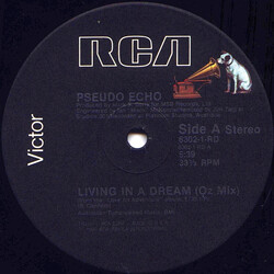 Pseudo Echo Living In A Dream USED VINYL 12INCH 33 S RPM