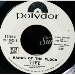 Life (35) Hands Of The Clock USED VINYL 7INCH 45 RPM SINGLE PROMO
