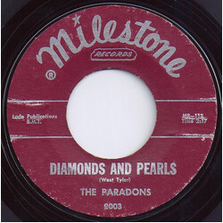 The Paradons Diamonds And Pearls / I Want Love USED VINYL 7INCH 45 RPM SINGLE STYRENE