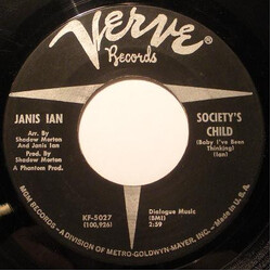 Janis Ian Society's Child (Baby I've Been Thinking) USED VINYL 7INCH 45 RPM