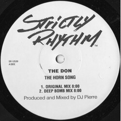 The Don The Horn Song USED VINYL 12INCH 33 S RPM PROMO