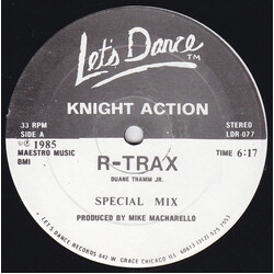 Knight Action R-Trax / D-Rail USED VINYL 12INCH 33 S RPM