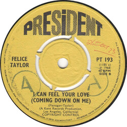 Felice Taylor Captured By Your Love USED VINYL 7INCH SINGLE 45 RPM