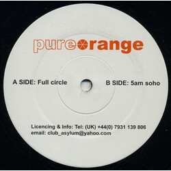 Pure Orange Full Circle USED VINYL 12INCH