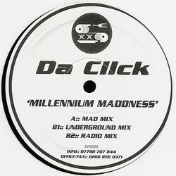 Da Click Millennium Maddness USED VINYL 12INCH 33 S RPM