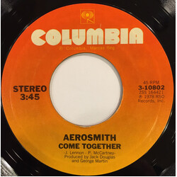 Aerosmith Come Together Vinyl 7" USED