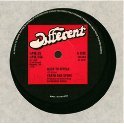 Earth And Stone Back To Africa USED VINYL 12INCH 45 RPM STEREO