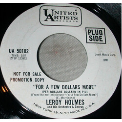 LeRoy Holmes Orchestra And Chorus For A Few Dollars More Vinyl 7" USED