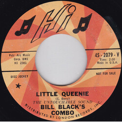 Bill Black's Combo Little Queenie / Boo - Ray USED VINYL 7INCH PROMO