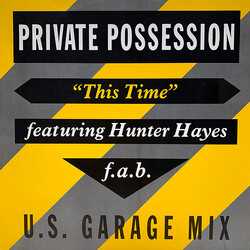 Private Possession / Hunter Hayes This Time Vinyl 12" USED