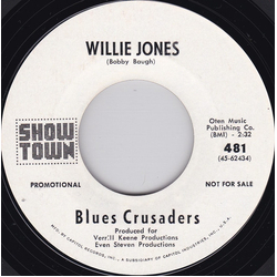 Blues Crusaders (2) Willie Jones Vinyl 7" USED