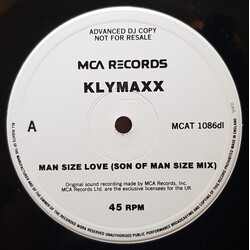 Klymaxx Man Size Love Vinyl 12" USED