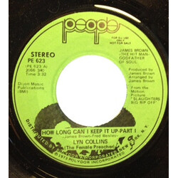 Lyn Collins How Long Can I Keep It Up USED VINYL 7INCH 45 RPM PROMO