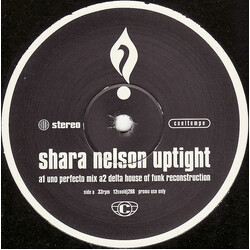 Shara Nelson Uptight Vinyl 12" USED