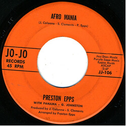 Preston Epps / Panama G. Johnston Afro Mania / Love Is The Only Good Thing USED VINYL 7INCH 45 RPM SINGLE