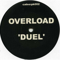 Overload (2) Duel USED VINYL 12INCH SINGLE SIDED WHITE LABEL