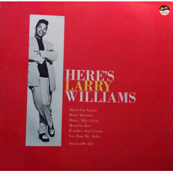 Larry Williams (3) Here's Larry Williams Vinyl LP USED
