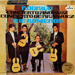 Joaquín Rodrigo / The Romeros / San Antonio Symphony Orchestra / Victor Alessandro Concierto Andaluz / Concierto De Aranjuez Vinyl LP USED