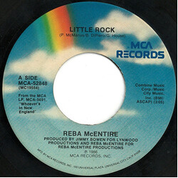 Reba McEntire Little Rock USED VINYL 7INCH 45 RPM SINGLE