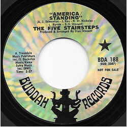Five Stairsteps America/Standing / Because I Love You Vinyl 7" USED