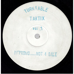 DJ Skye Turntable Taktix Vol 1 Vinyl 12" USED