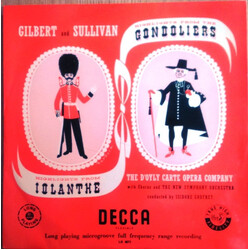 Gilbert & Sullivan / D'Oyly Carte Opera Company / The New Symphony Orchestra Of London / Isidore Godfrey Highlights From "The Gondoliers" & "Iolanthe"