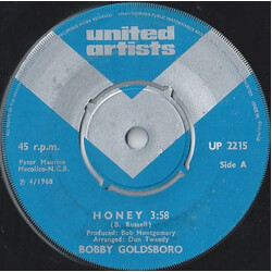 Bobby Goldsboro Honey USED VINYL 7INCH 45 RPM SINGLE